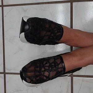 Dress bridal sequins platform sneakers